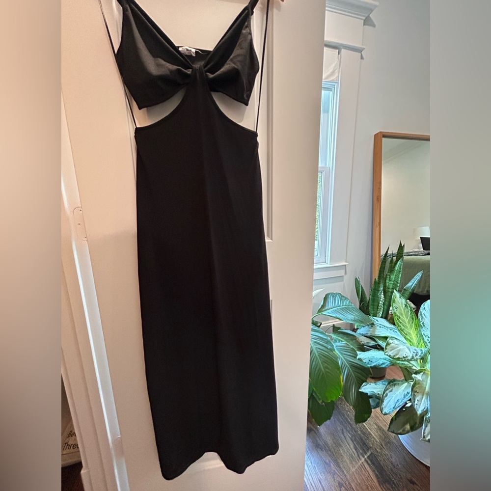 Black cut out dress from Cotton On